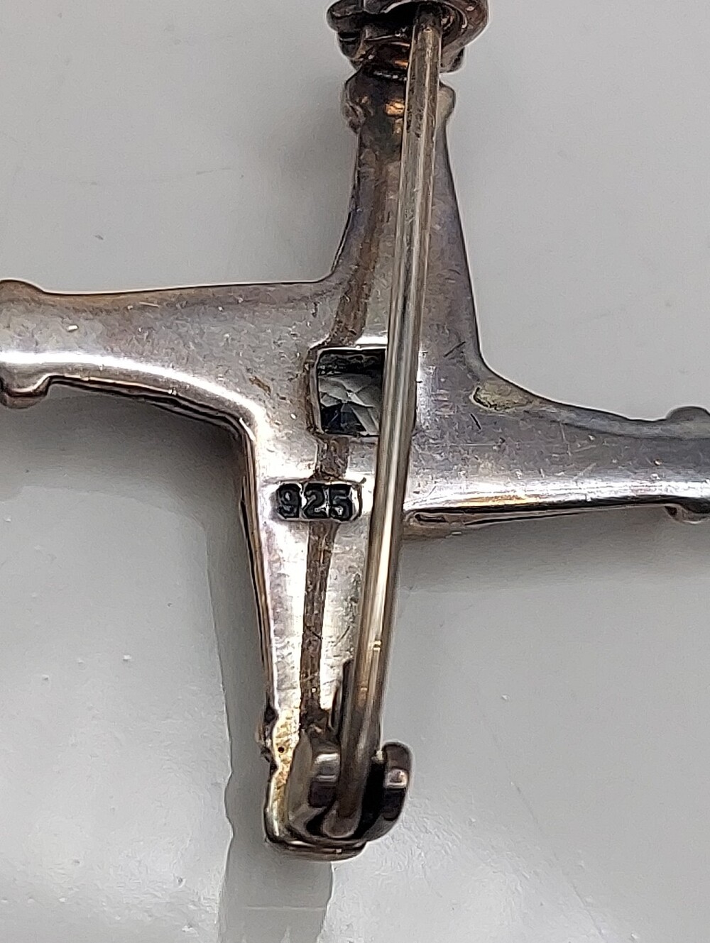 St Brigid's Irish Cross Pin 1", 925 Sterling, GC. - Picture 11 of 13